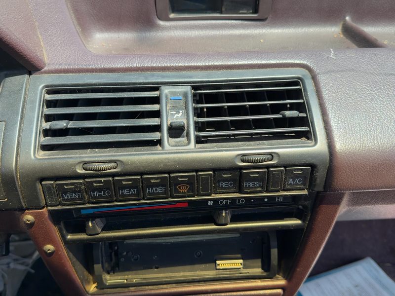 1988-1989 Honda Accord Dash Panel