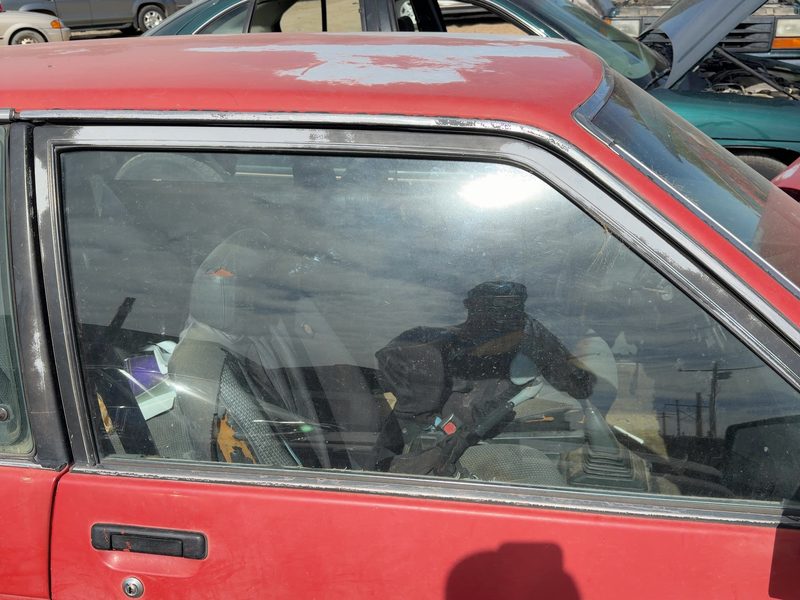 1987-1988 Toyota FX (includes Fx16) Front Door Glass/Window RH