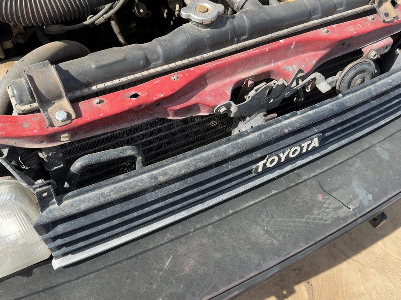 1986-1988 Toyota FX (includes Fx16) Condenser