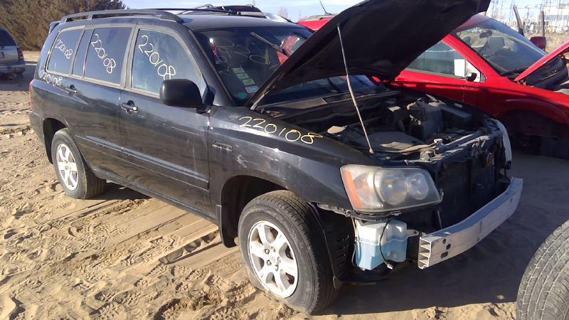 2001-2003 Toyota Highlander Engine Assembly/Motor