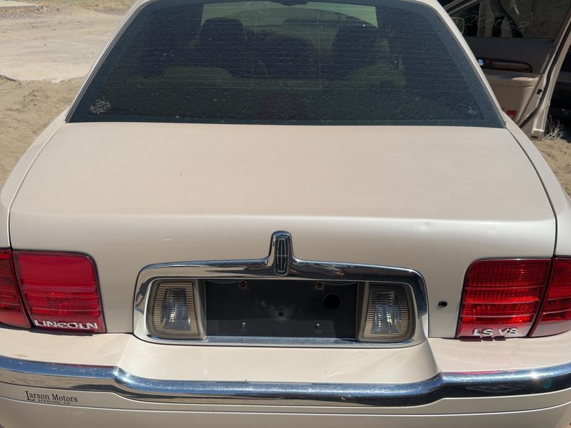 2000-2002 Lincoln LS Trunk/Decklid/Hatch/Tailgate