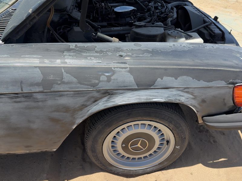 1972-1989 Mercedes 450 Fender RH