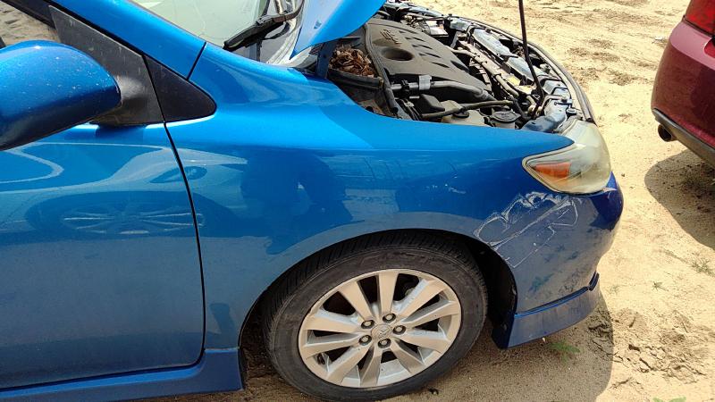 2009-2013 Toyota Corolla (also See FX 87-88) Fender RH