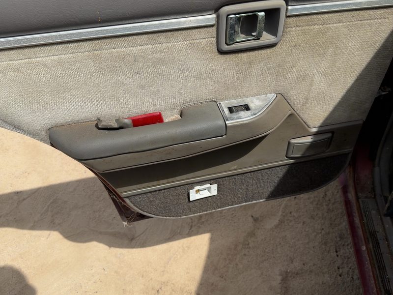 1987 Nissan Maxima Rear Door Trim Panel LH