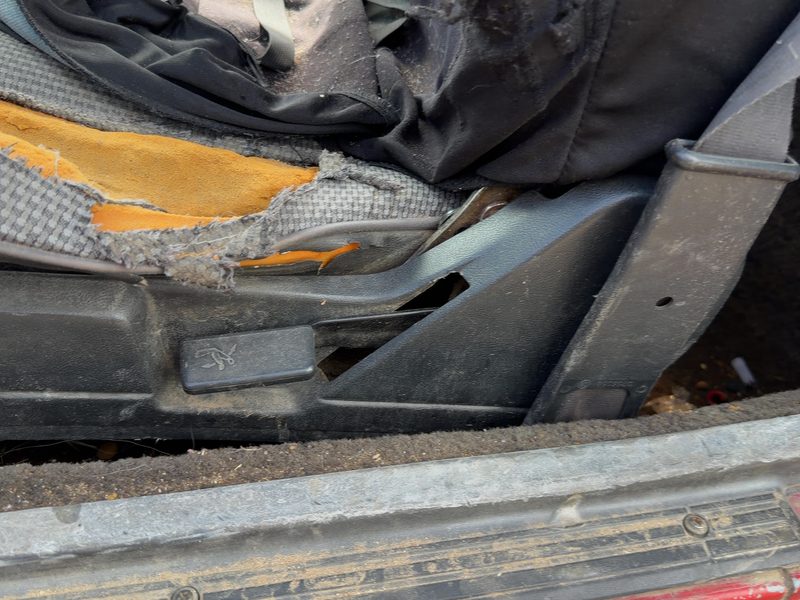 1988 Toyota FX (includes Fx16) Seat Track LH