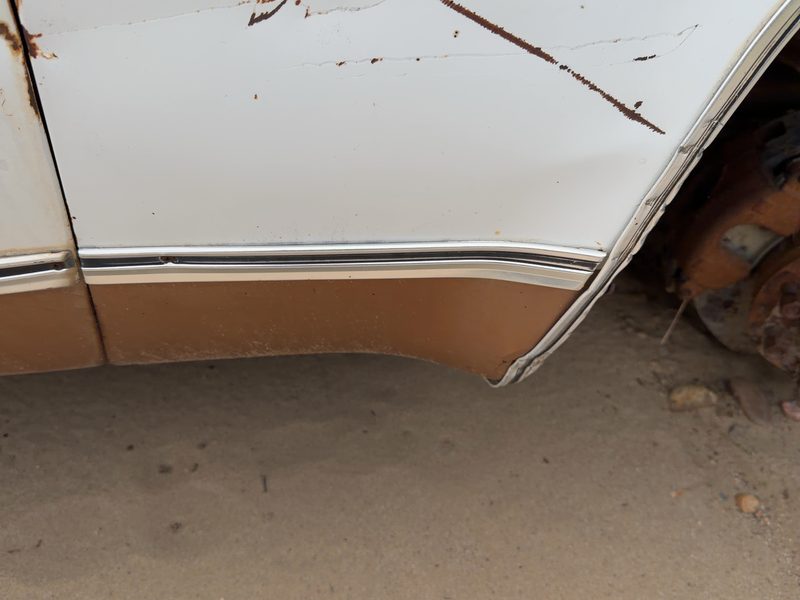 1980 Chevrolet Pickup 20 Series Fender Moulding RH