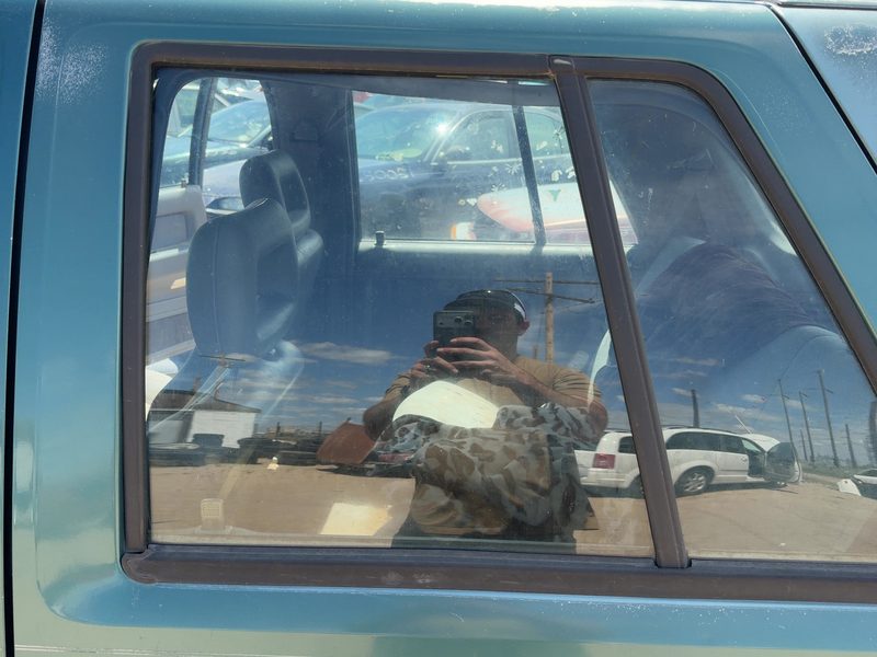 1991-1997 Isuzu Rodeo Rear Door Glass/Window LH