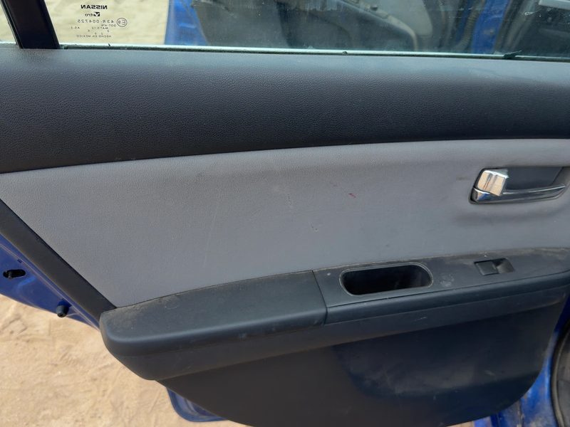 2011-2012 Nissan Sentra Rear Door Trim Panel LH