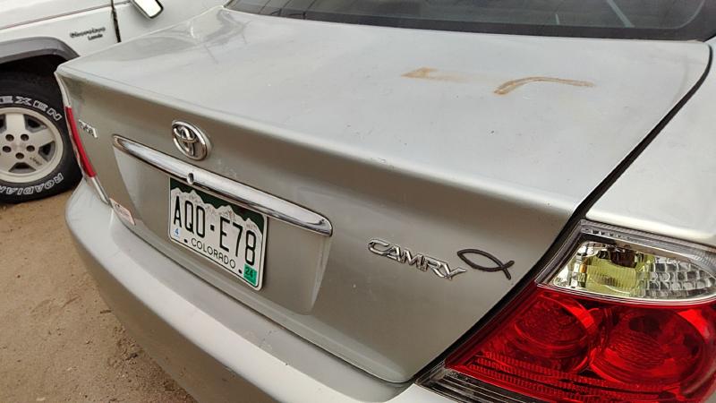 2002-2006 Toyota Camry Trunk/Decklid/Hatch/Tailgate