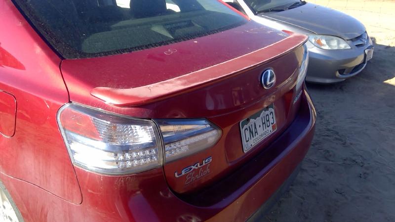 2010-2012 Lexus Hs250h Trunk/Decklid/Hatch/Tailgate