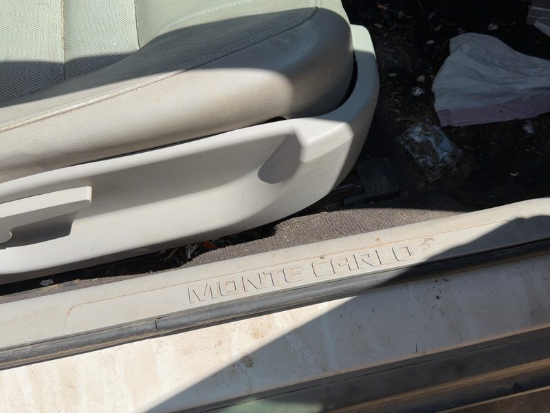 2006 Monte Carlo Seat Track RH