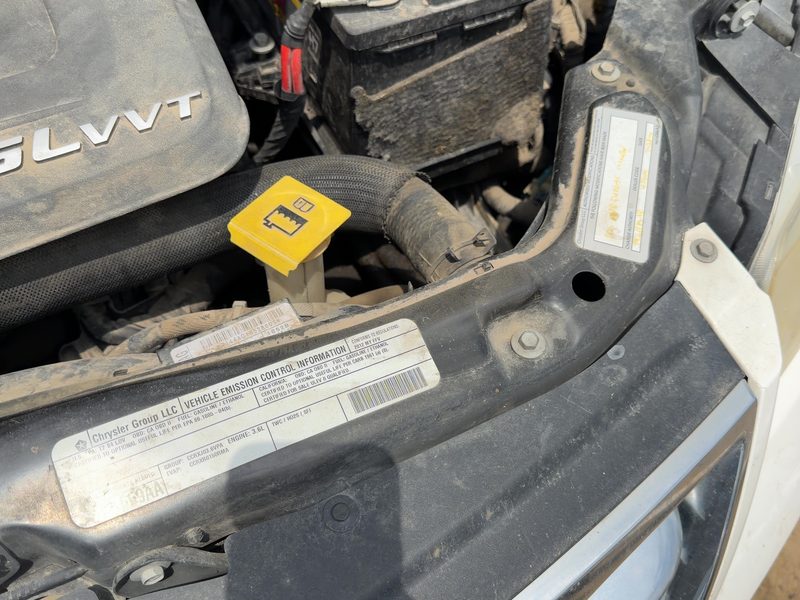2008-2020 Chrysler Town & Country Radiator Support