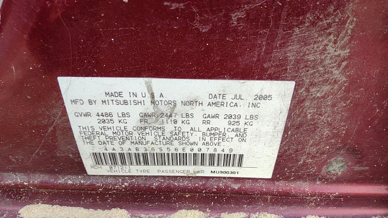 2006 Mitsubishi Galant Vehicle Unit Complt.