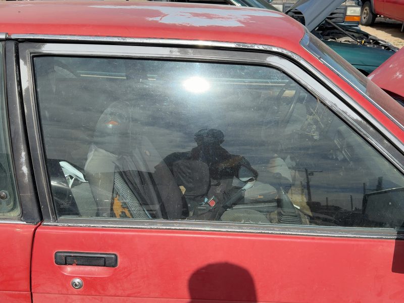 1987-1988 Toyota FX (includes Fx16) Front Door Glass/Window RH