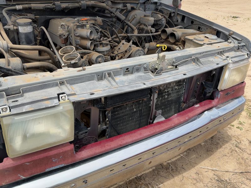1987-1991 Ford Pickup F150 Series Radiator Support