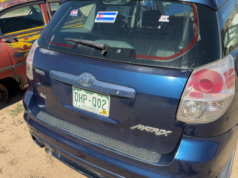 2003-2008 Toyota Matrix Trunk/Decklid/Hatch/Tailgate