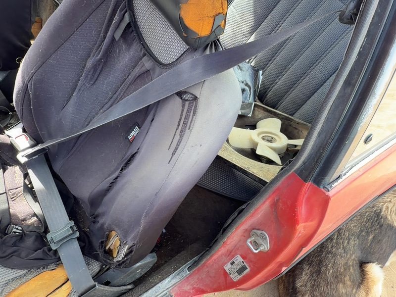 1988 Toyota FX (includes Fx16) Front Seat Belt LH