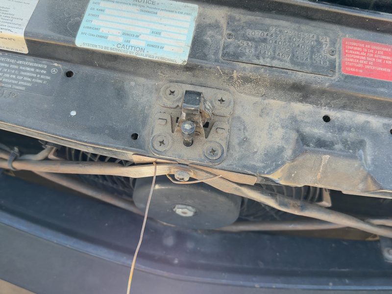1974-1989 Mercedes 450 Radiator Support