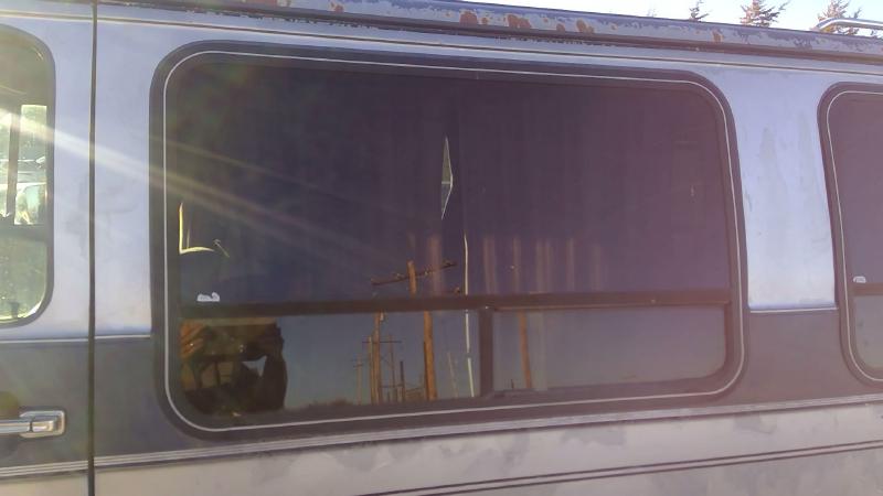 1971-1996 Chevrolet Van 20 Series Rear Door Glass/Window LH