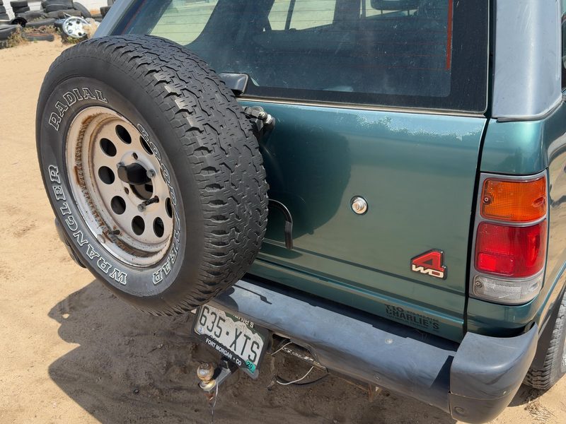 1994-1997 Isuzu Rodeo Trunk/Decklid/Hatch/Tailgate