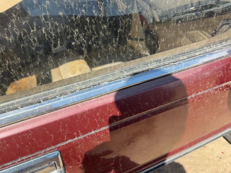 1987 Nissan Maxima Front Door Moulding RH