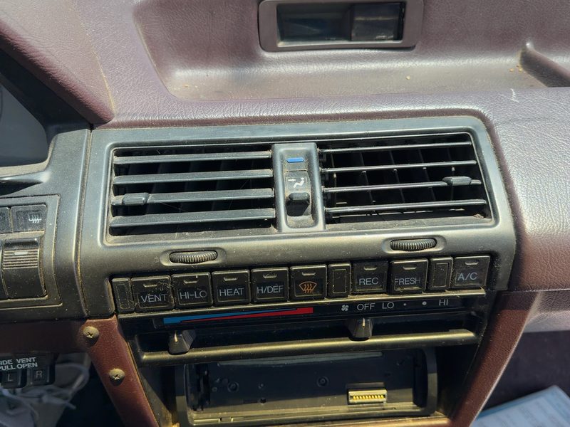 1988-1989 Honda Accord Dash Panel