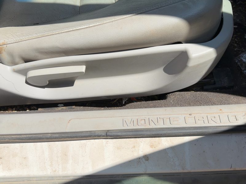 2006 Monte Carlo Seat Track RH