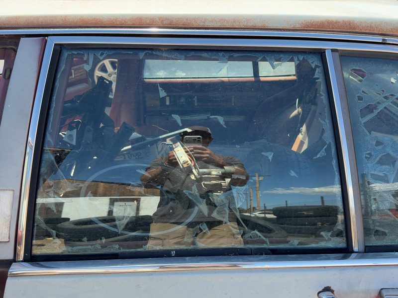 1987-1991 Buick Park Avenue (80&up) Rear Door Glass/Window LH