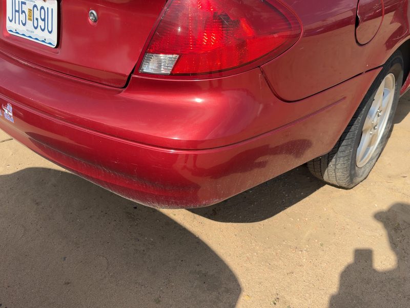 2000-2003 Ford Taurus(see Also Taurus X) Rear Bumper Assembly