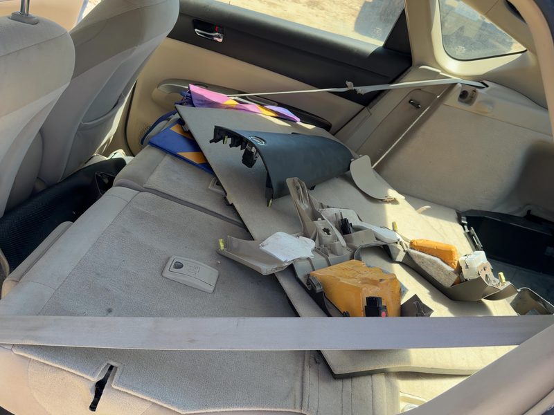 2005 Toyota Prius Rear Seat Belt RH
