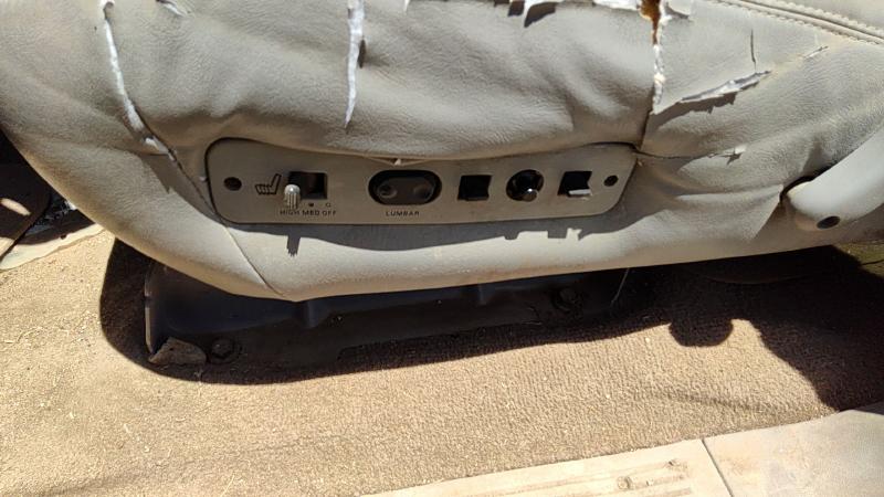 1997 Chevrolet Pickup 2500 Series Seat Track