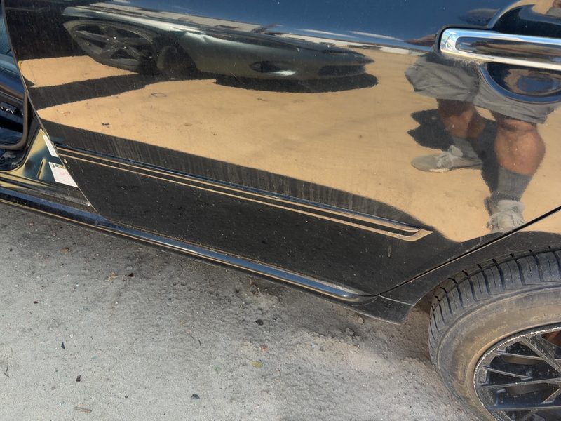 2006-2007 Infiniti M35 Rear Door Moulding LH