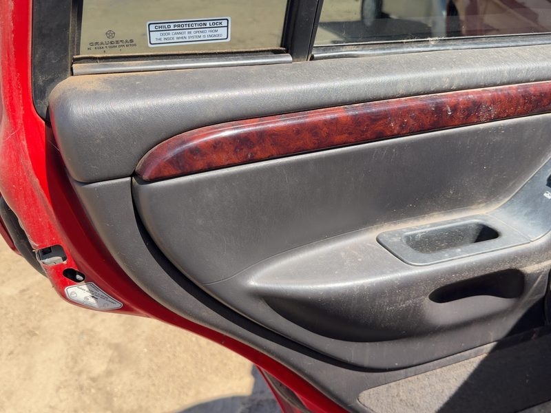 2000 Jeep Grand Cherokee Rear Door Trim Panel LH
