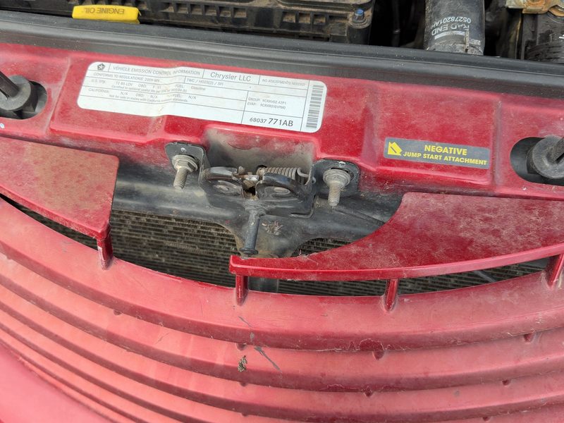2006-2010 Pt Cruiser Radiator Support
