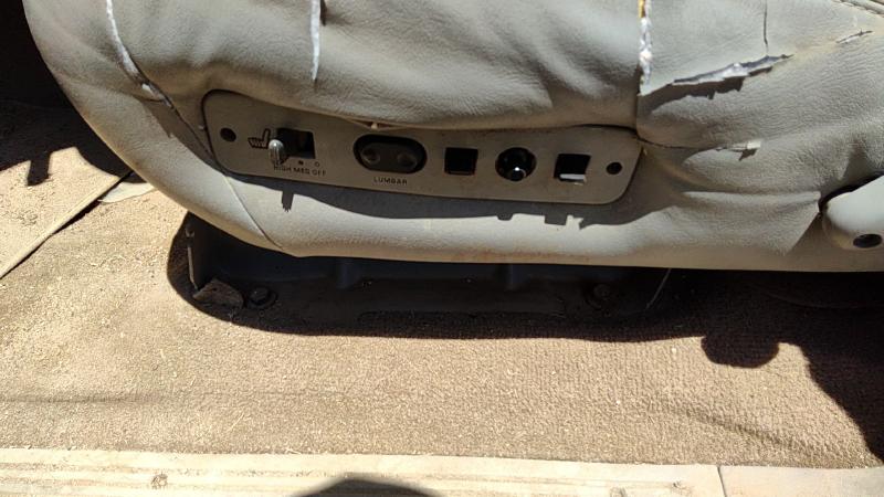 1997 Chevrolet Pickup 2500 Series Seat Track