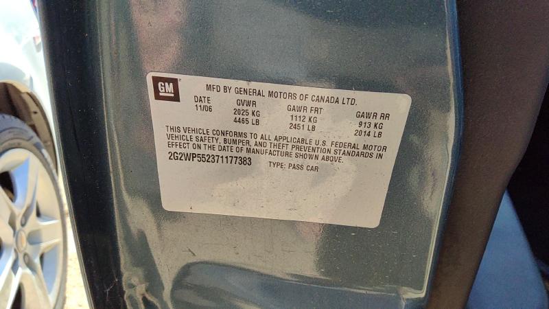 2004-2008 Grand Prix Trunk/Decklid/Hatch/Tailgate