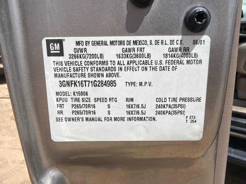 1999-2006 Chevy/gmc Suburban 1500 Series Hood