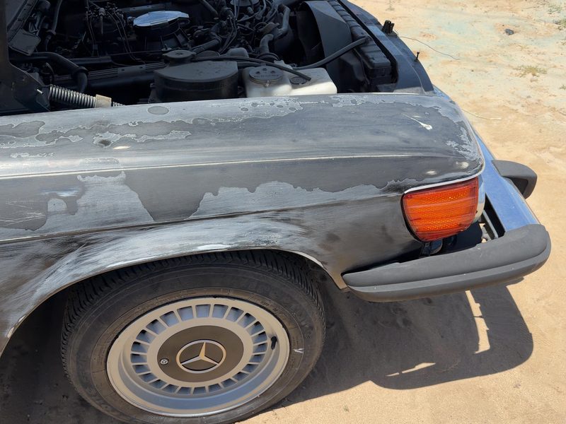 1972-1989 Mercedes 450 Fender RH