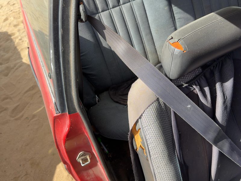 1988 Toyota FX (includes Fx16) Front Seat Belt RH