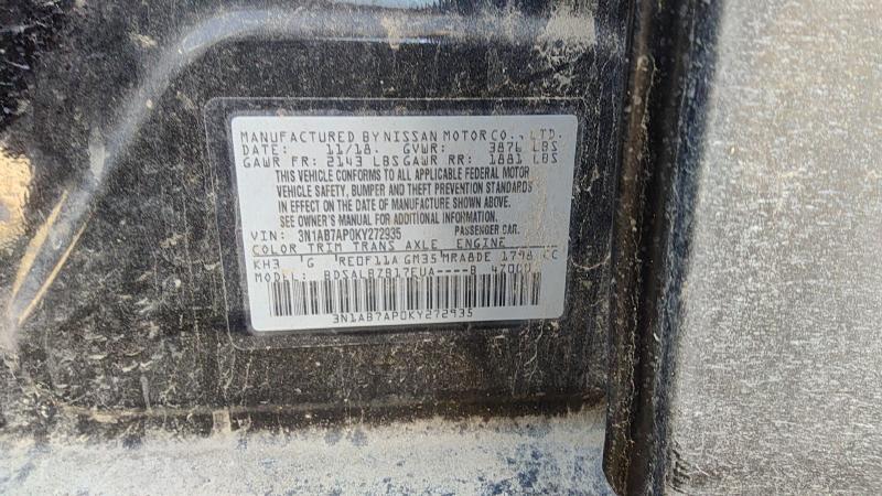 2019 Nissan Sentra Vehicle Unit Complt.