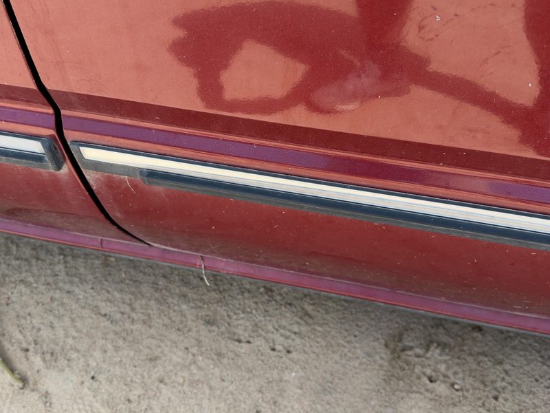 1987 Nissan Maxima Rear Door Moulding LH