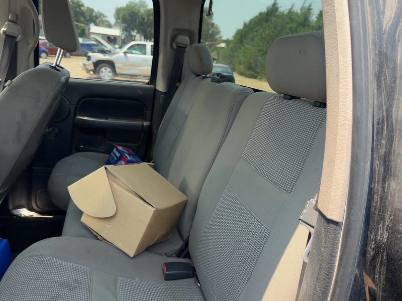 2002 Dodge Ram Pickup 1500 Series Rear Seat Belt RH
