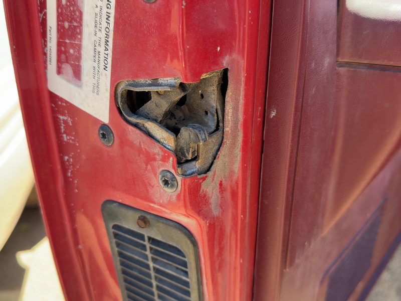 1990 S10/s15/sonoma Pickup Front Door Latch LH