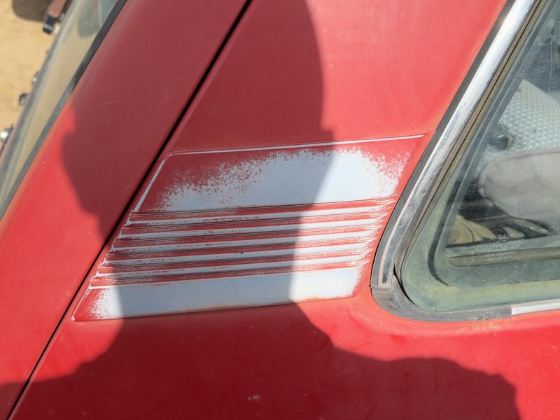 1988 Toyota FX (includes Fx16) Quarter Panel Moulding RH
