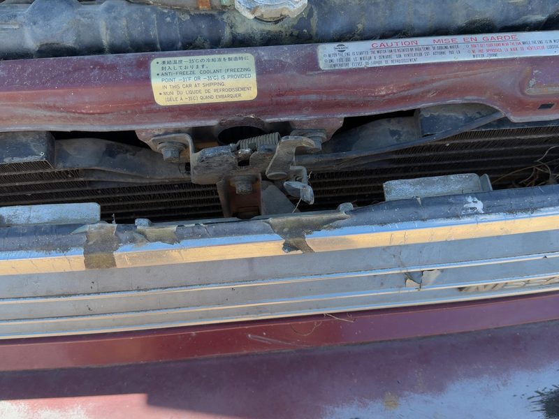1985-1988 Nissan Maxima Radiator Support