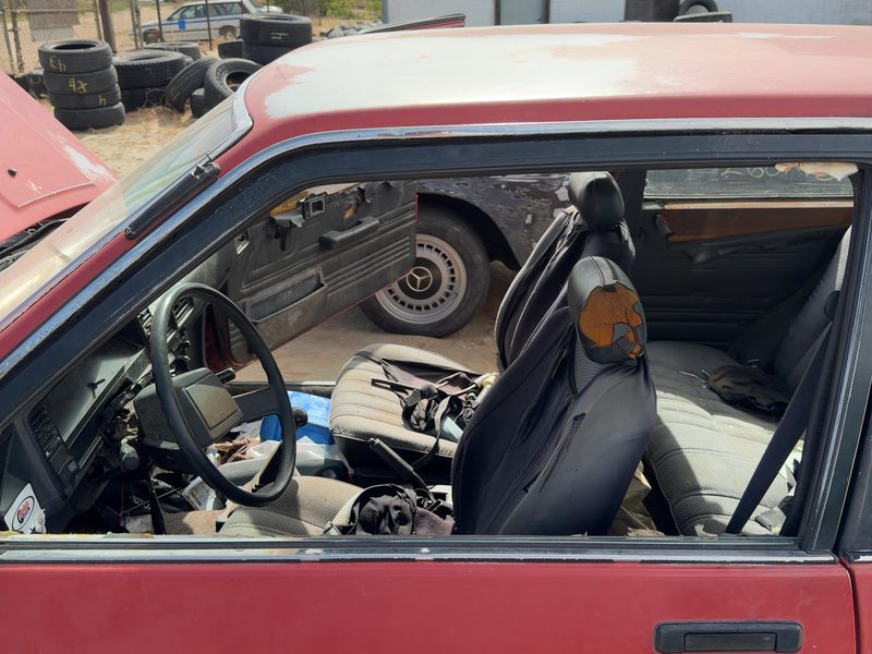 1987-1988 Toyota FX (includes Fx16) Front Door Glass/Window LH