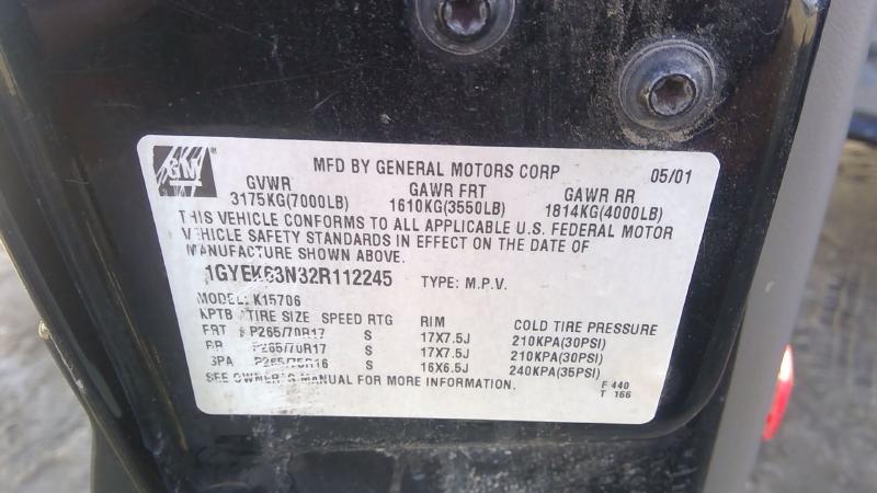 2001-2006 Cadillac Escalade Carrier/Differential Assembly