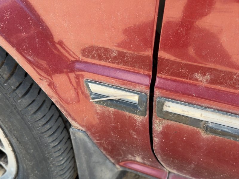 1987 Nissan Maxima Fender Moulding LH
