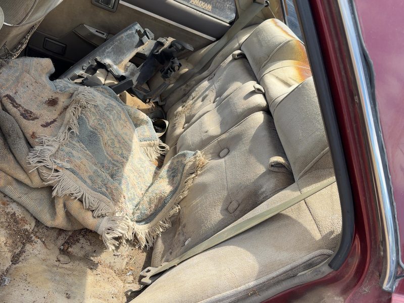 1987 Nissan Maxima Rear Seat Belt RH
