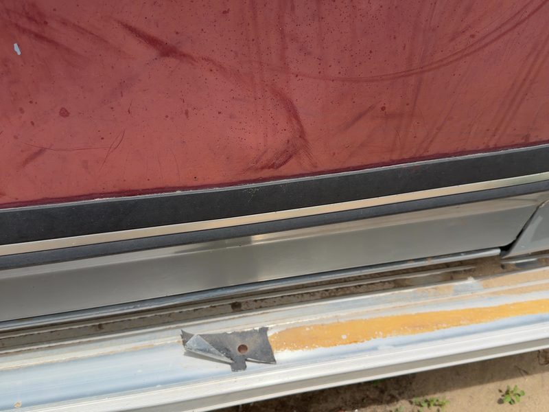 1989 Ford Pickup F150 Series Front Door Moulding RH